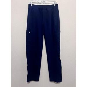 FIGS Axim Cargo Scrub Pants Men's size Medium in Navy